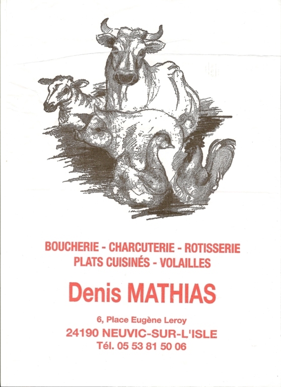 BOUCHERIE-CHARCUTERIE Denis Mathias